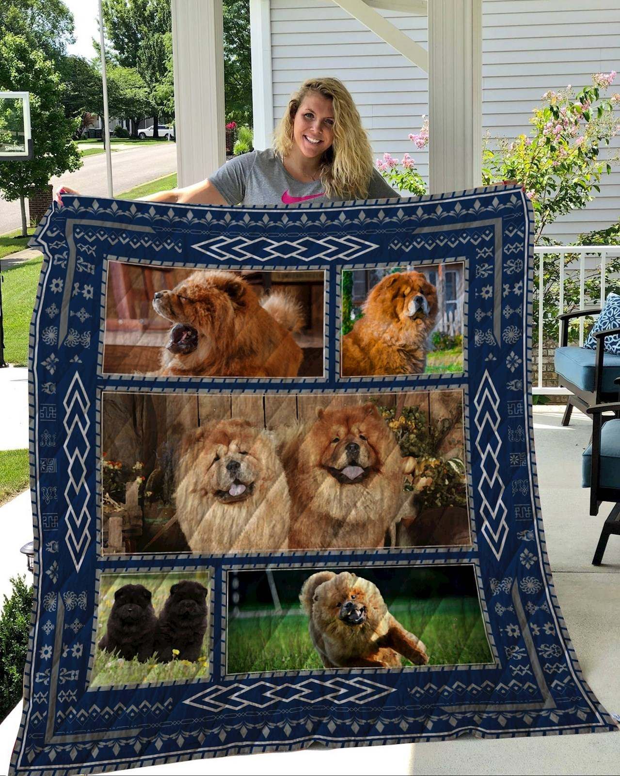 Chow Chow Quilt Blanket DHC2911257VT