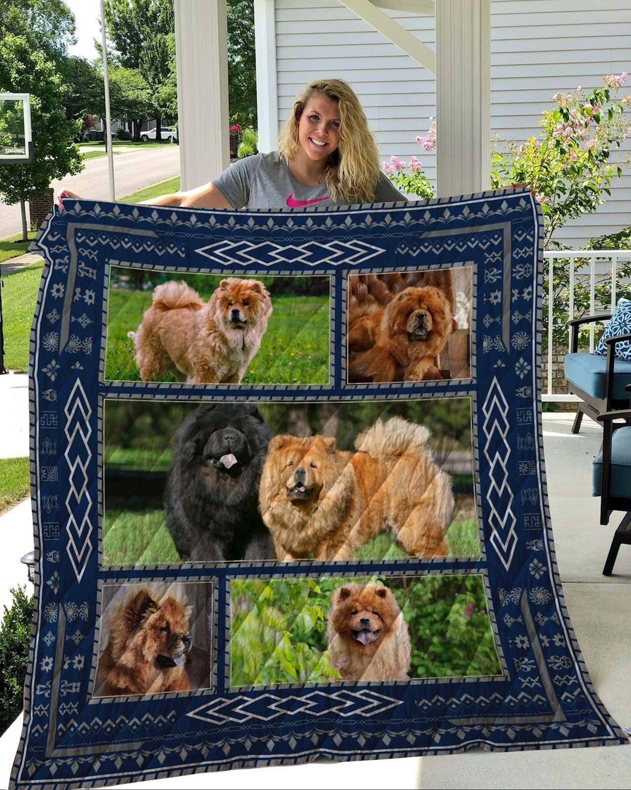 Chow Chow Quilt Blanket DHC2911258VT