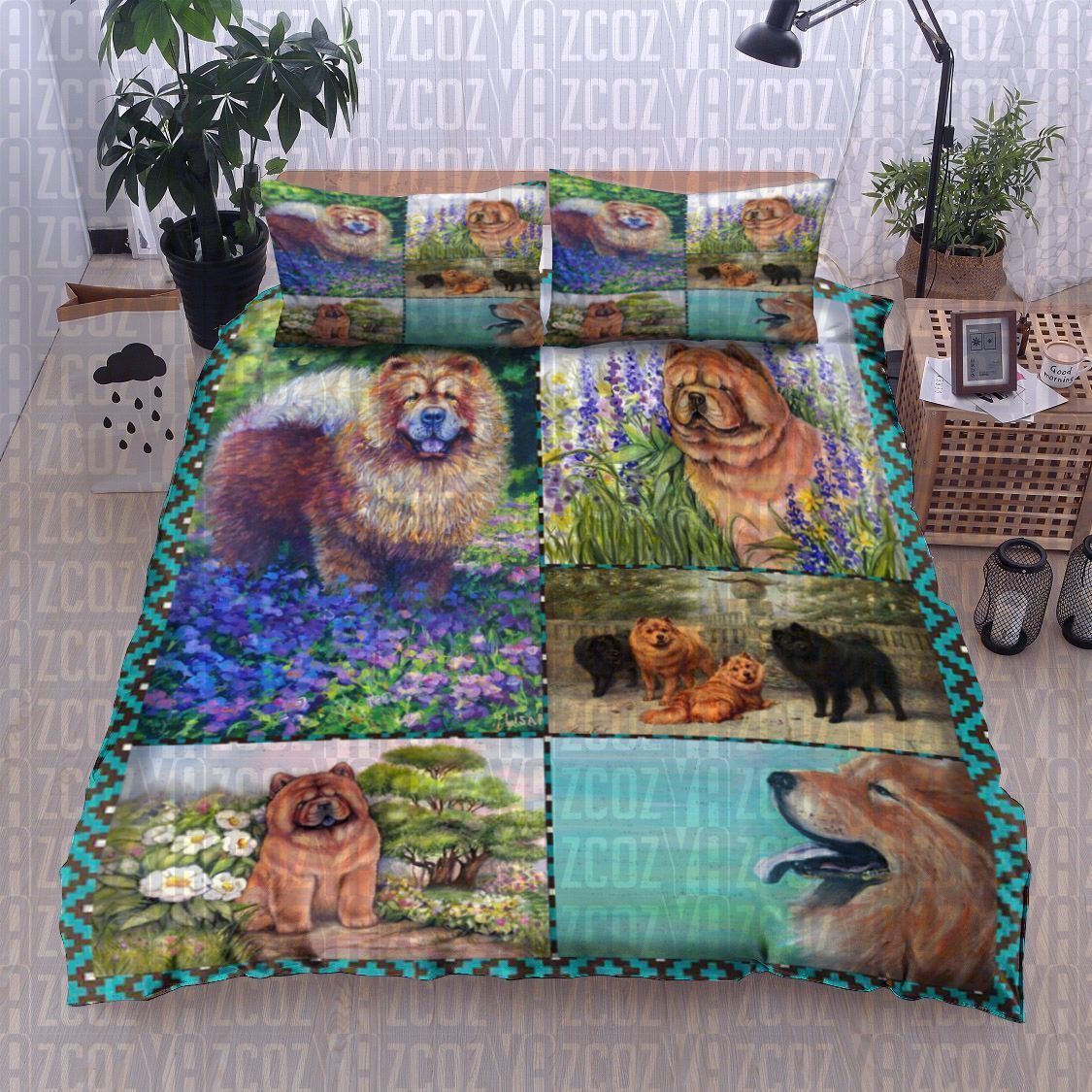 Chowchow Dog Bedding Set