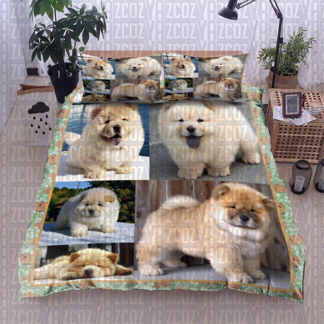 Chowchow Dog Bedding Set