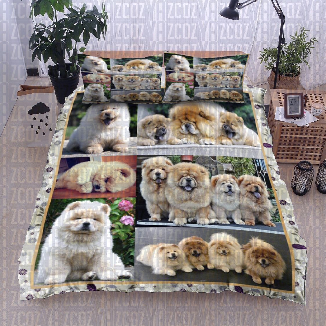 Chowchow Dog Bedding Set