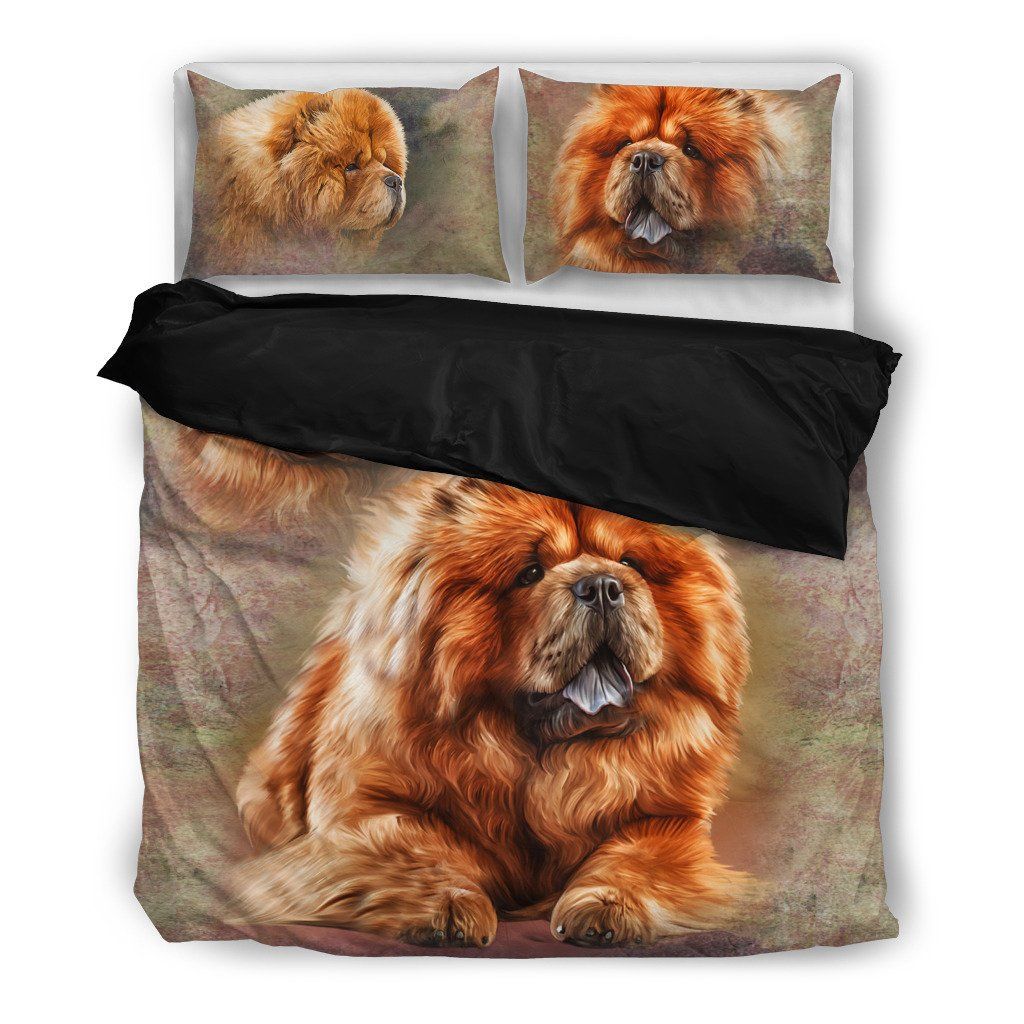 Chowchow Dog Themed Bedding Set