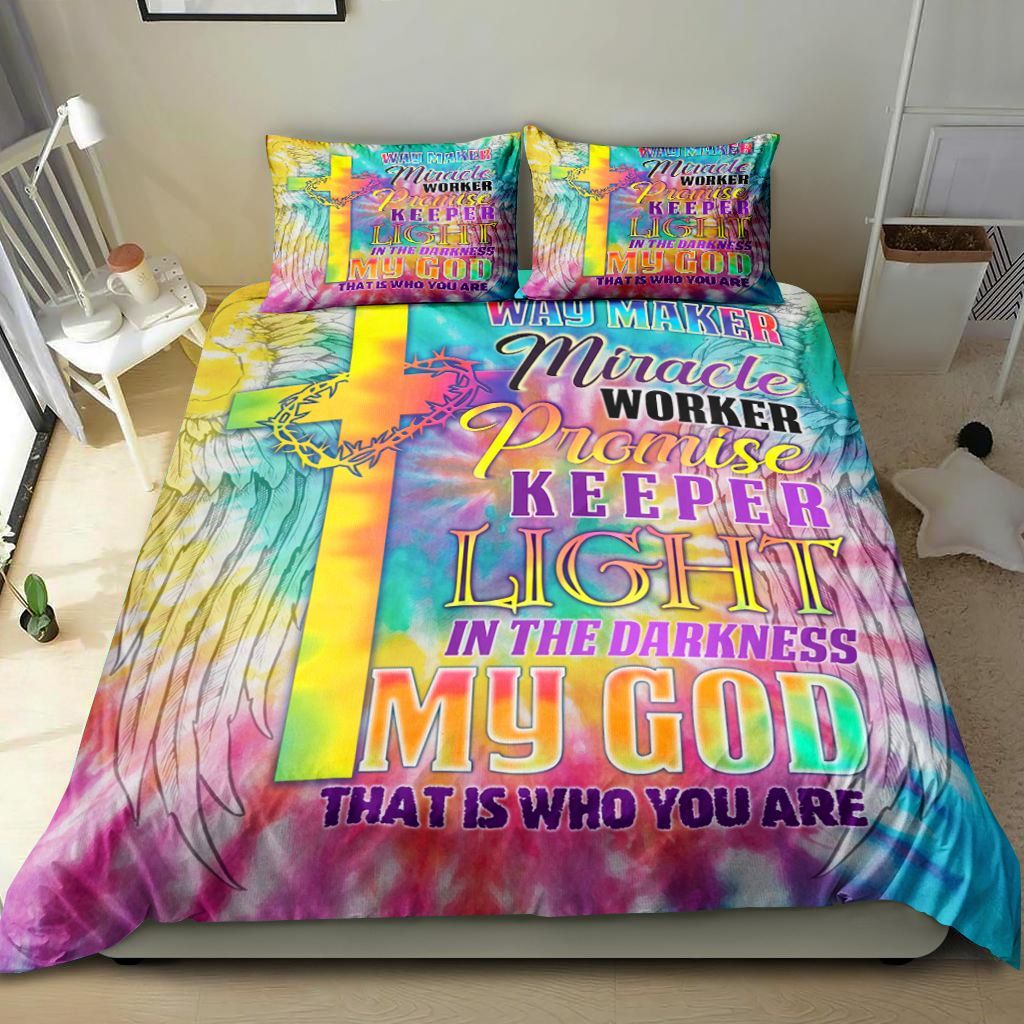 Christ Way Maker Bedding Set