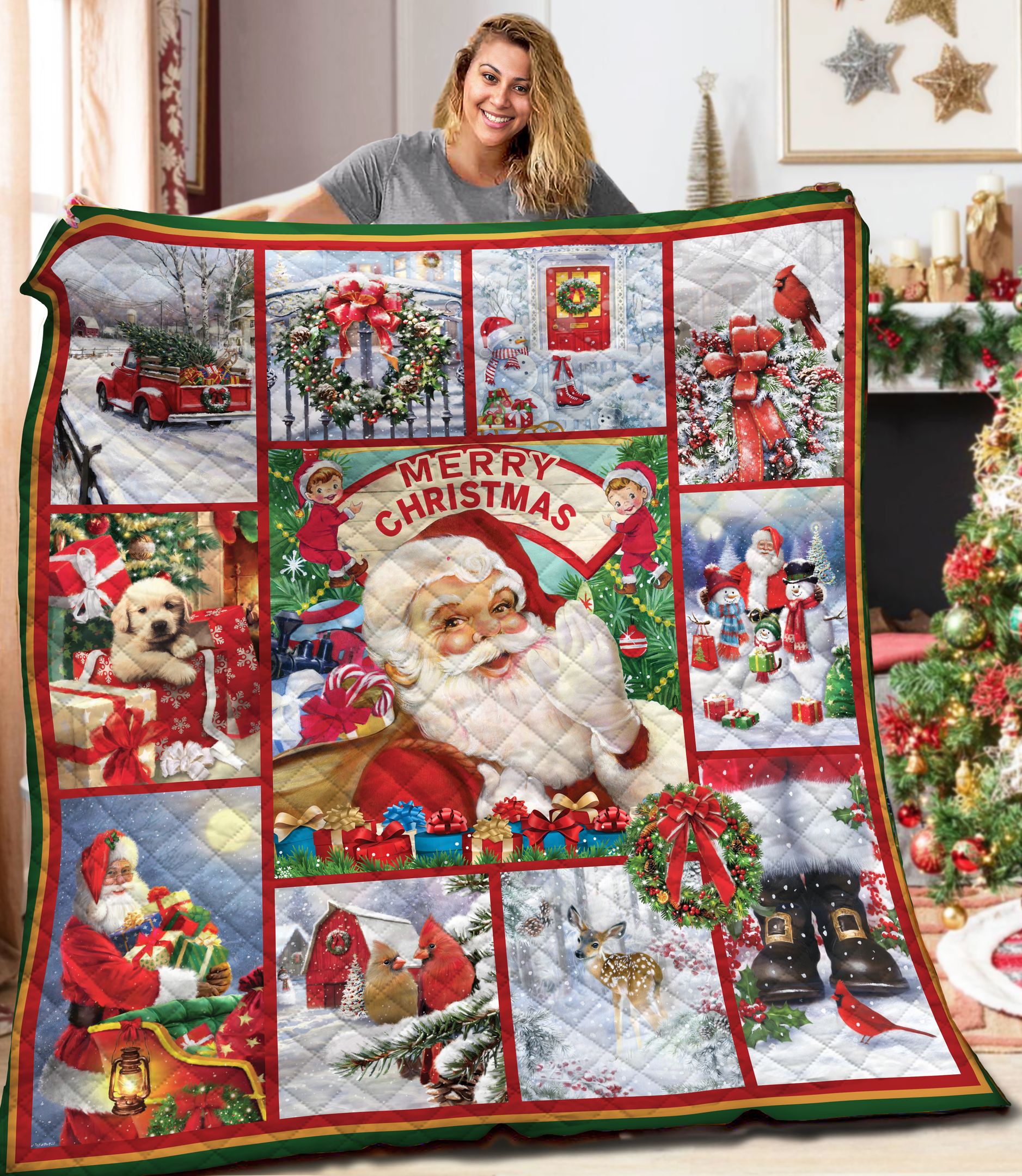 Christmas AAA121101TA Quilt Blanket