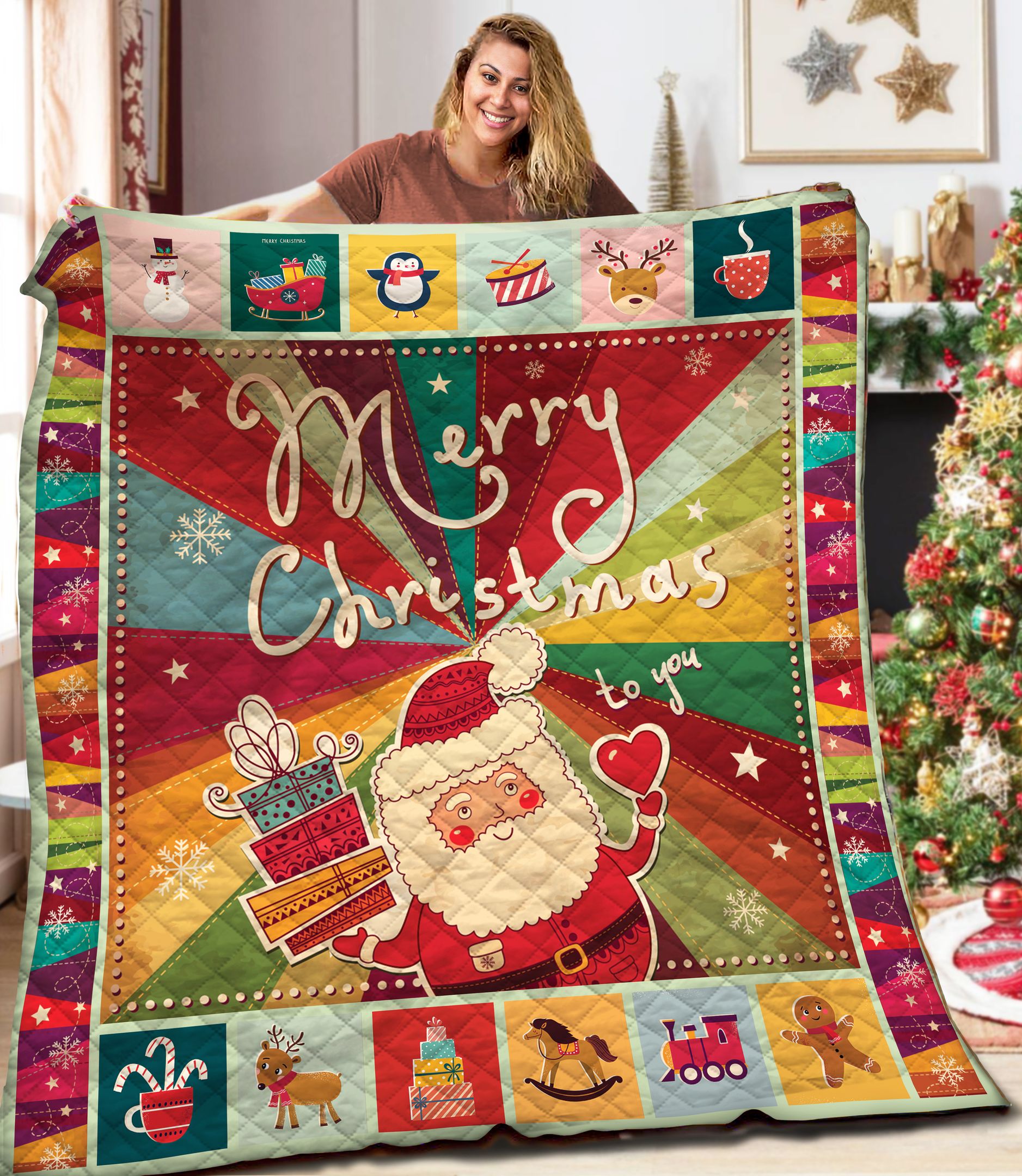 Christmas AAA121102TA Quilt Blanket