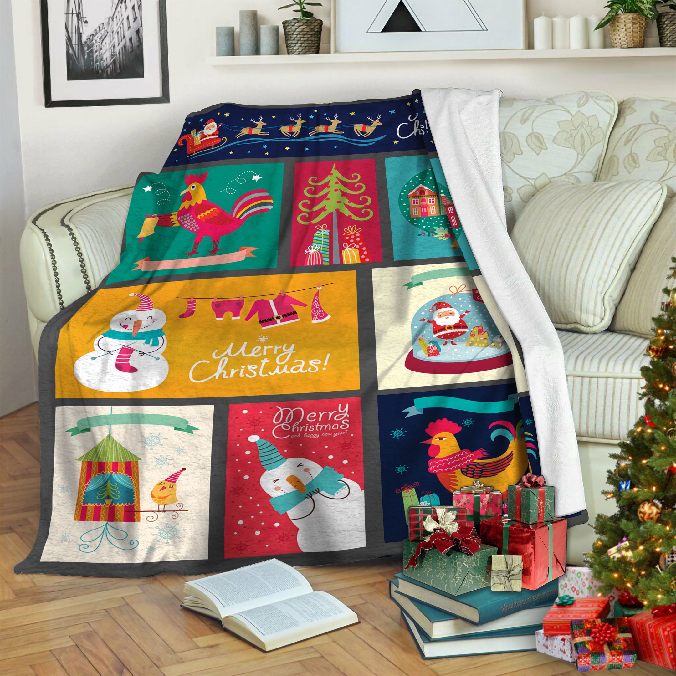 Christmas Fleece Blanket