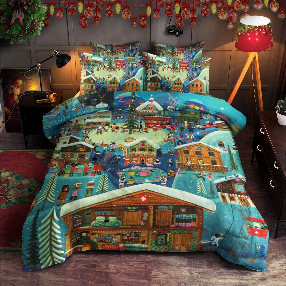 Christmas Animals Bedding Set