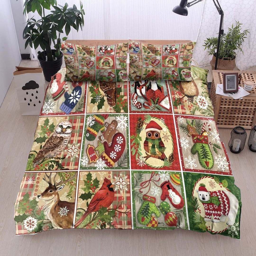 Christmas Animals Bedding Set