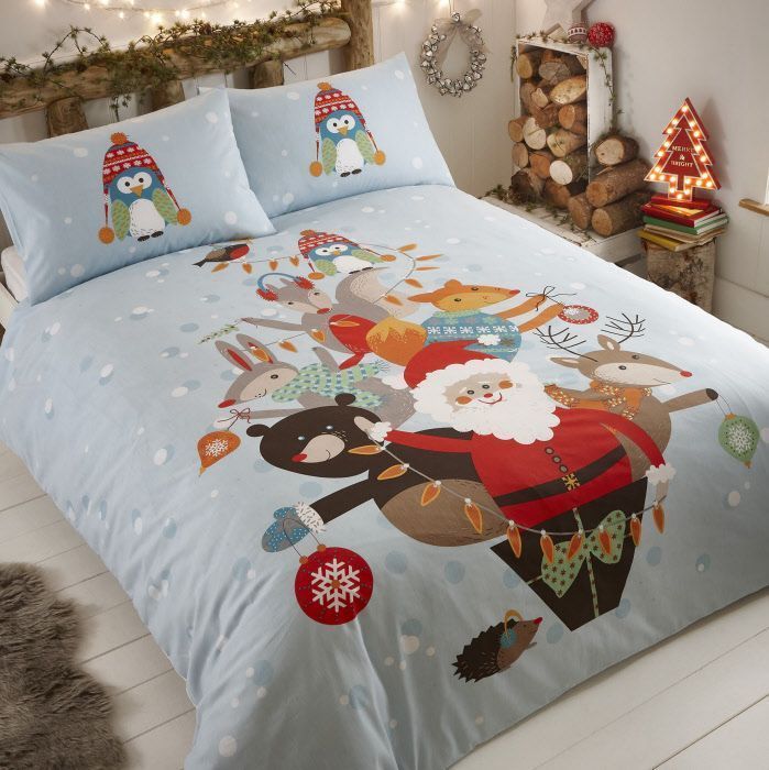 Christmas Animals Bedding Set