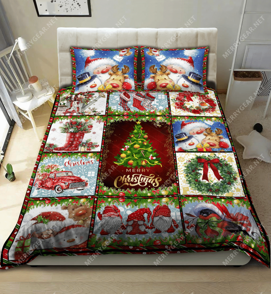 Christmas Around You Bedding Set
