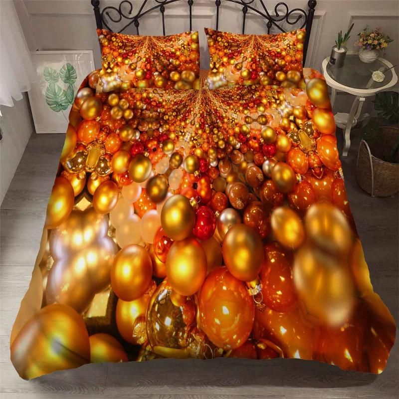 Christmas Balloon Bedding Set