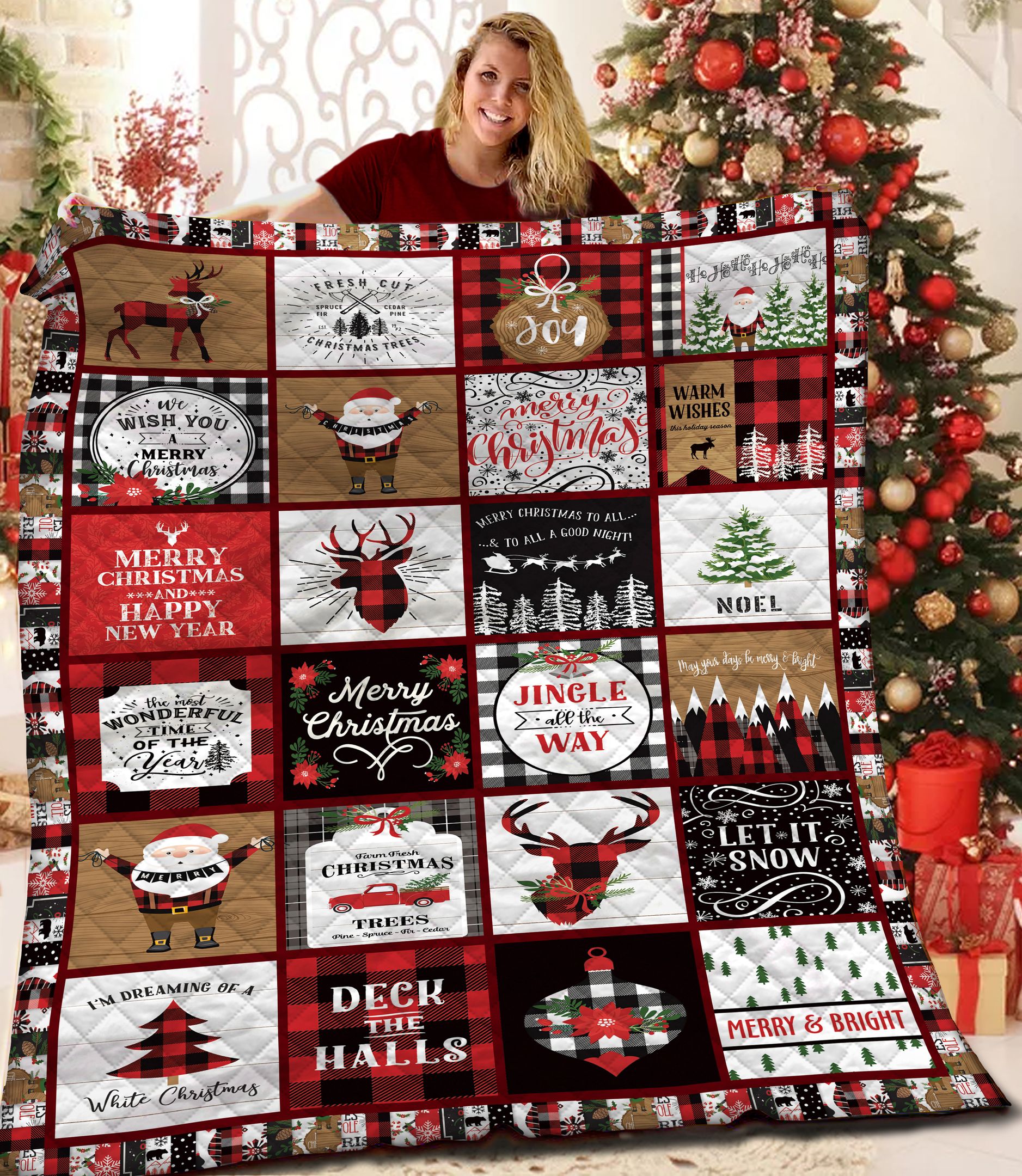 Christmas BBB0311105MH Quilt Blanket