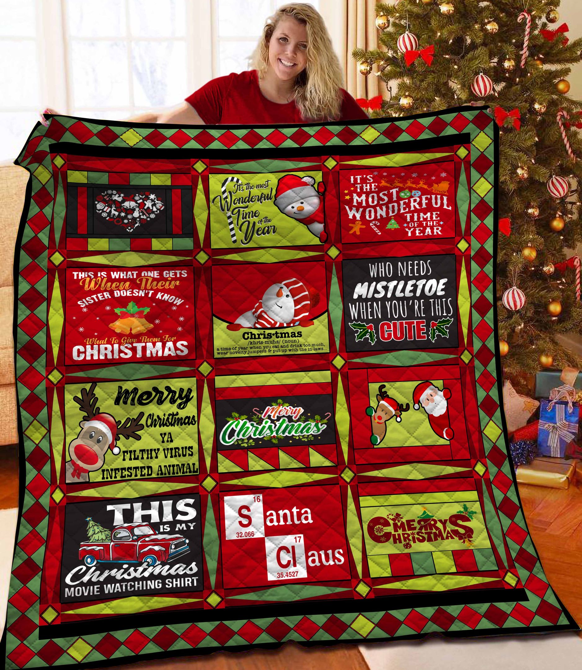 Christmas BBB101110NB Quilt Blanket