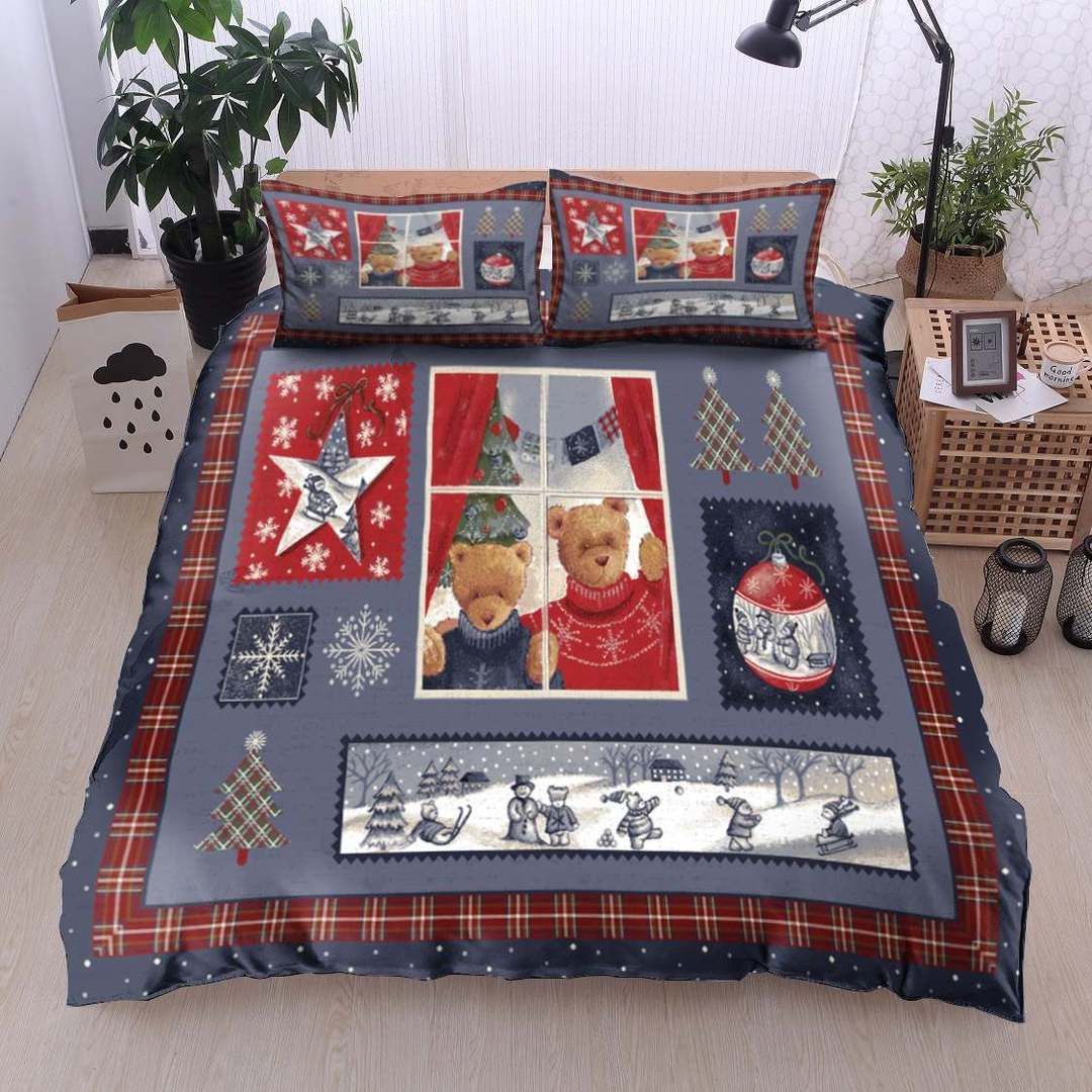 Christmas Bear Bedding Set