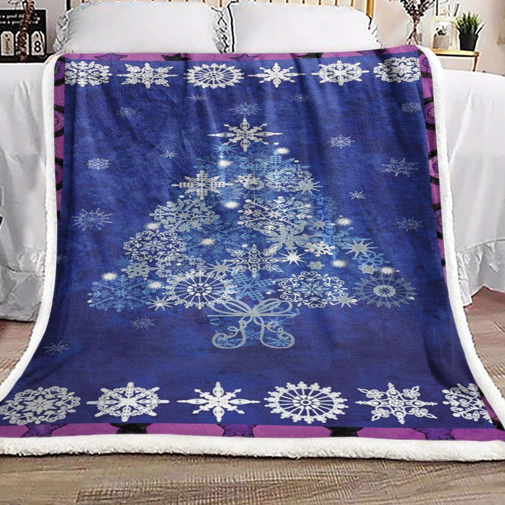 Christmas Sherpa Fleece Blanket