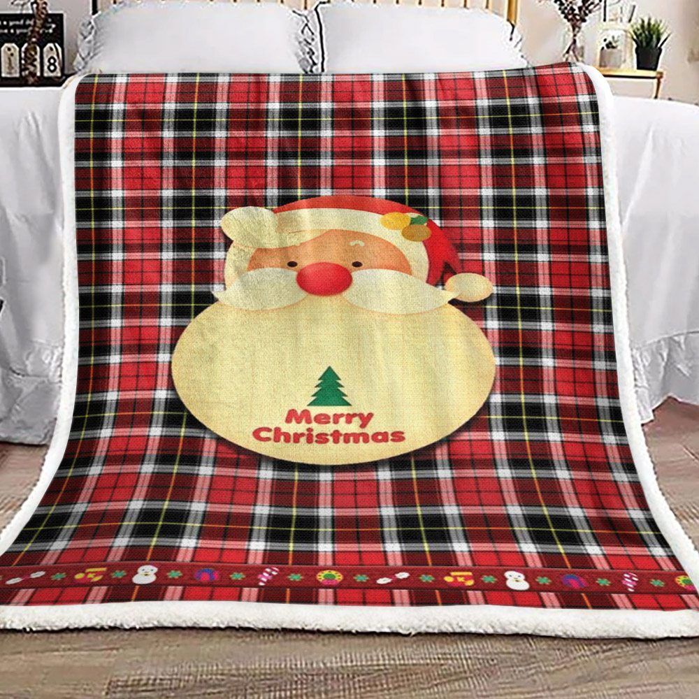 Christmas Sherpa Fleece Blanket