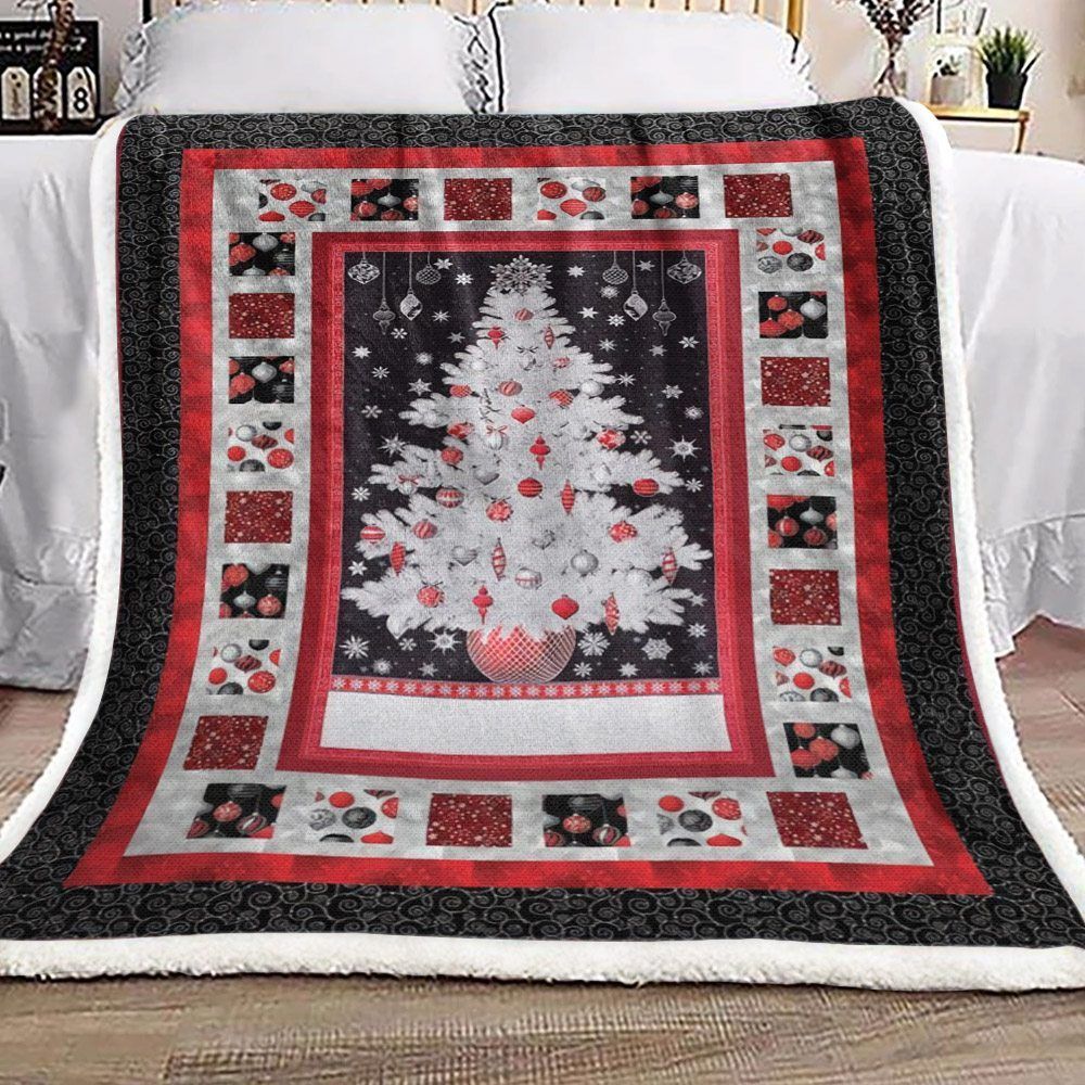 Christmas Sherpa Fleece Blanket