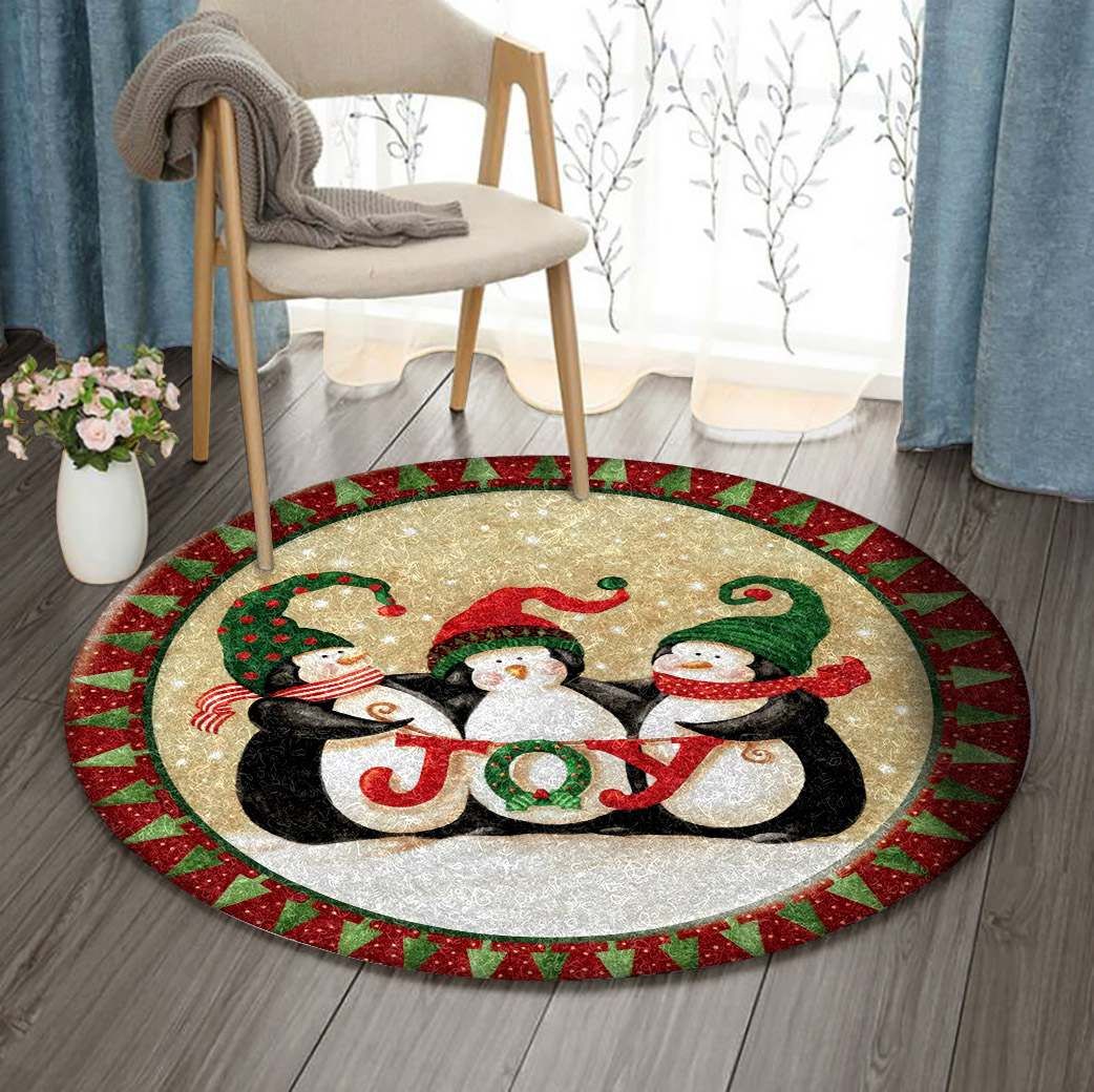 Christmas Round Carpet