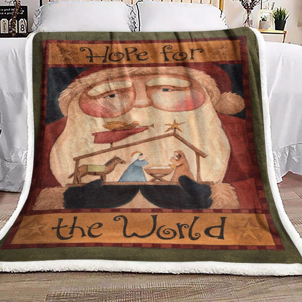 Christmas Sherpa Fleece Blanket