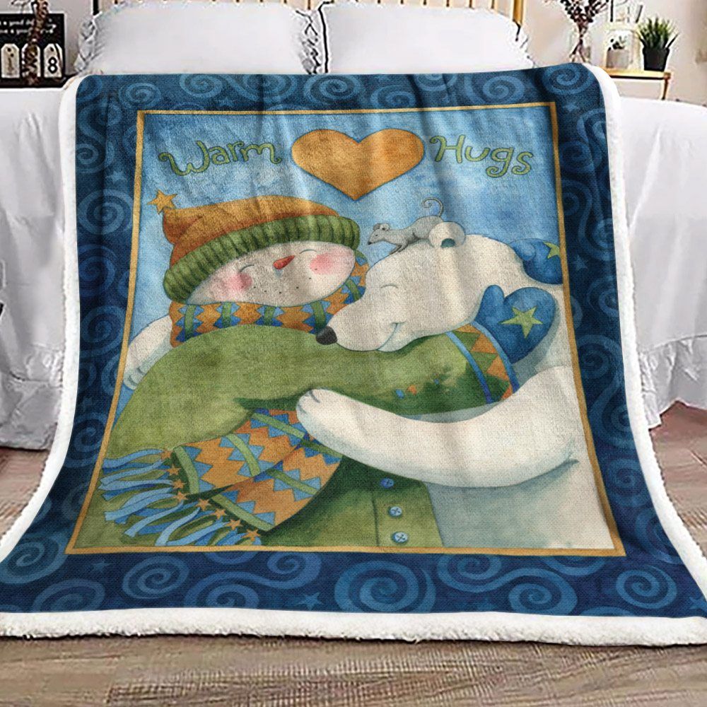 Christmas Sherpa Fleece Blanket