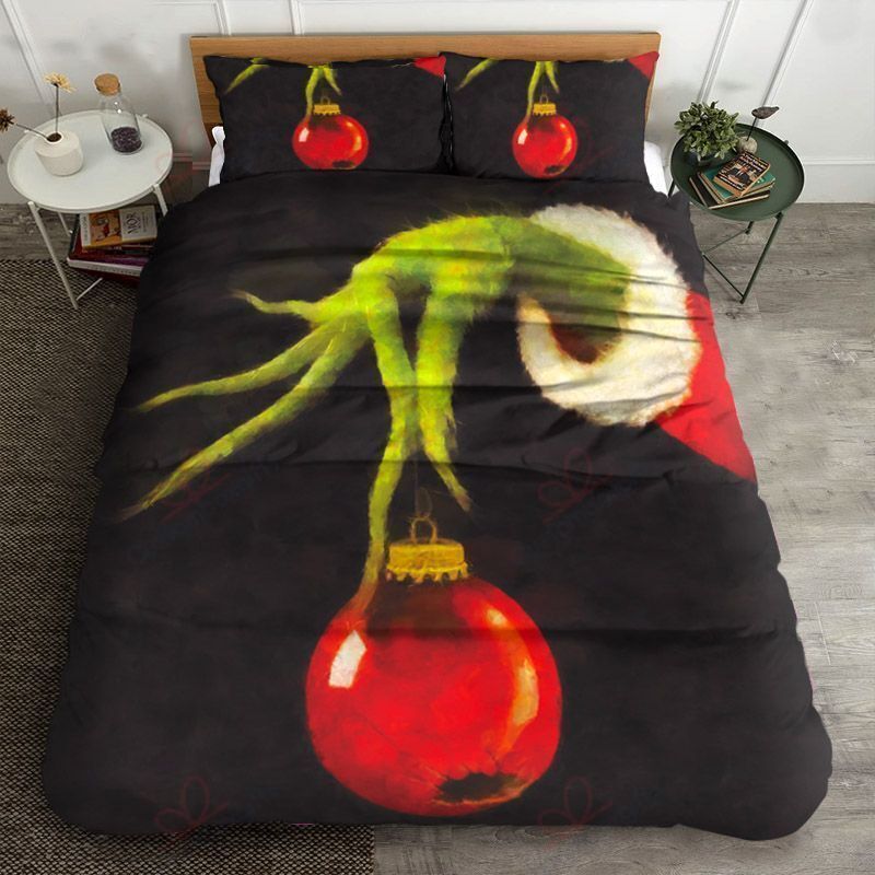 Christmas Black Bedding Set