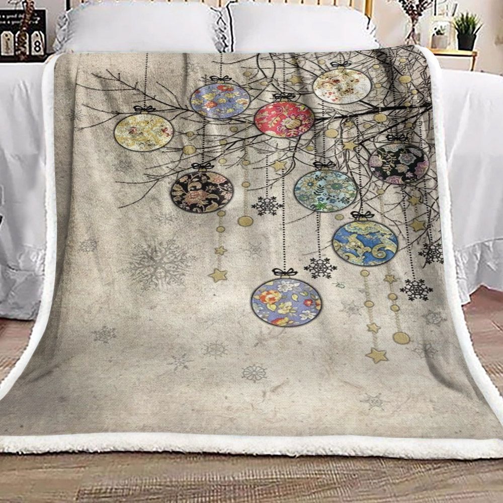 Christmas Sherpa Fleece Blanket