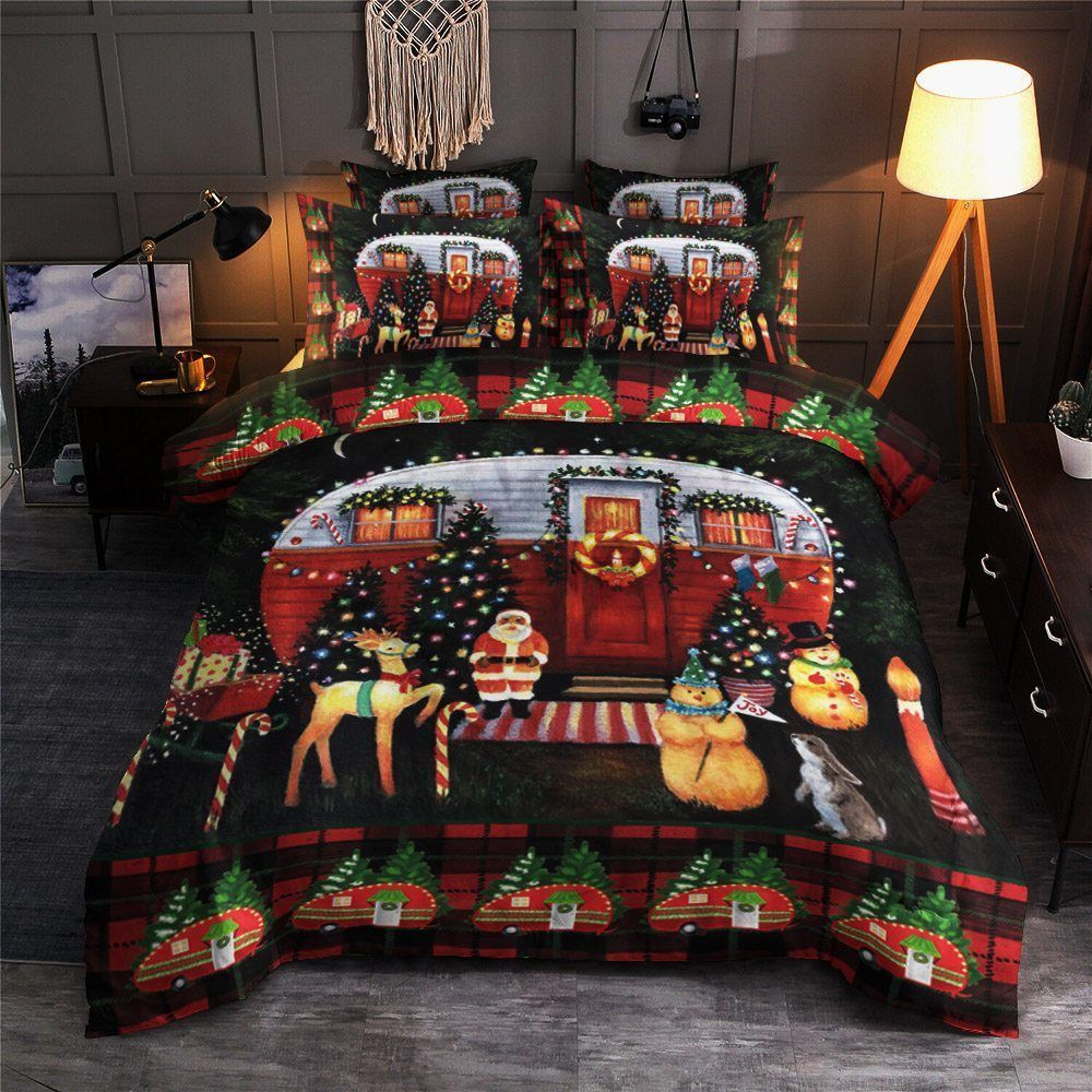 Christmas Camper Bedding Set