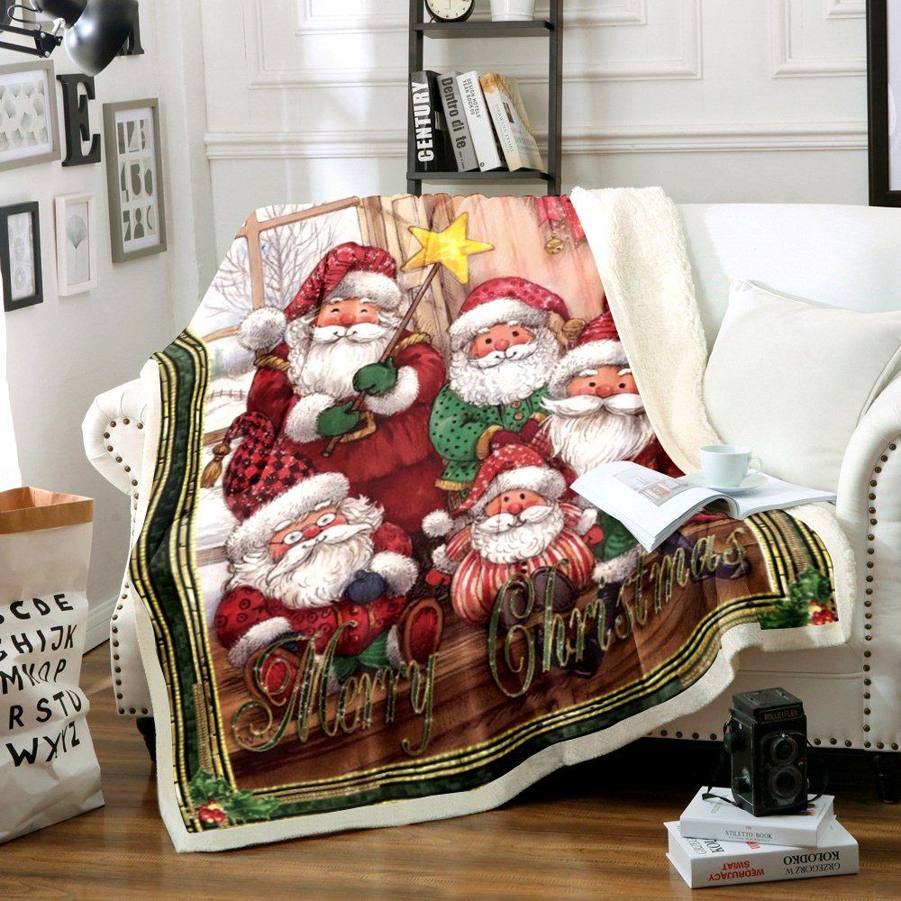 Christmas Sherpa Fleece