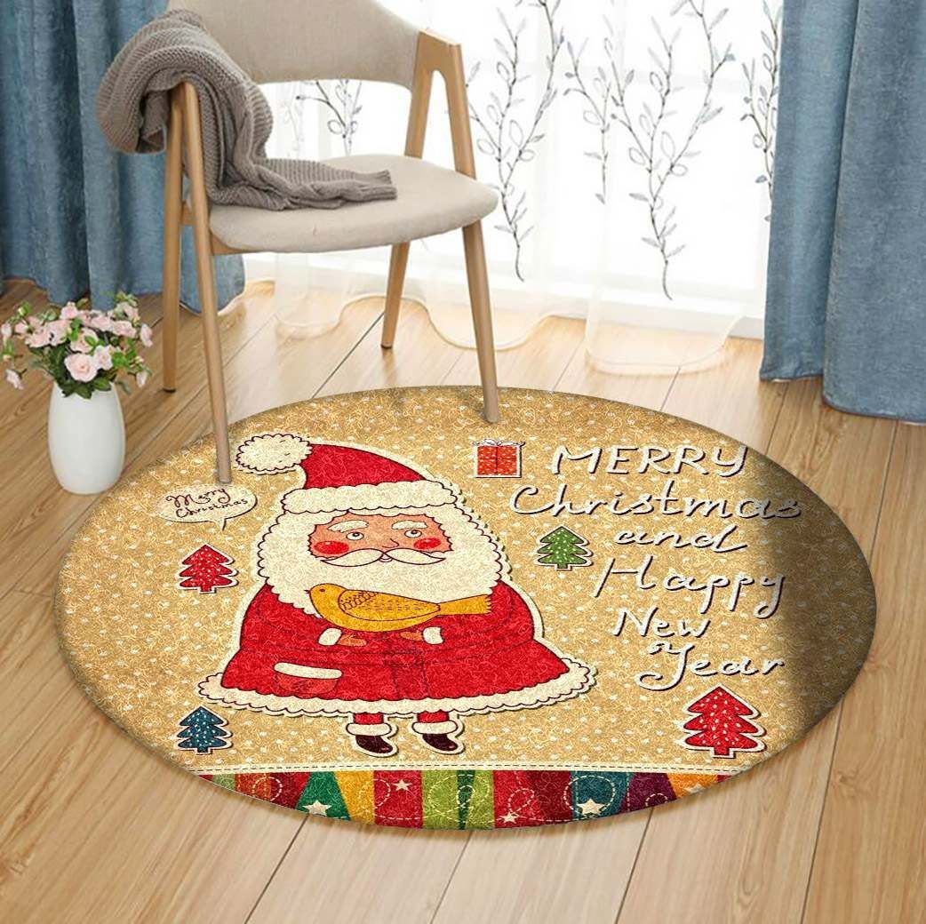 Christmas Round Carpet