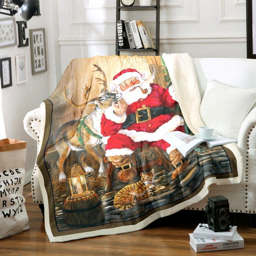 Christmas Sherpa Fleece