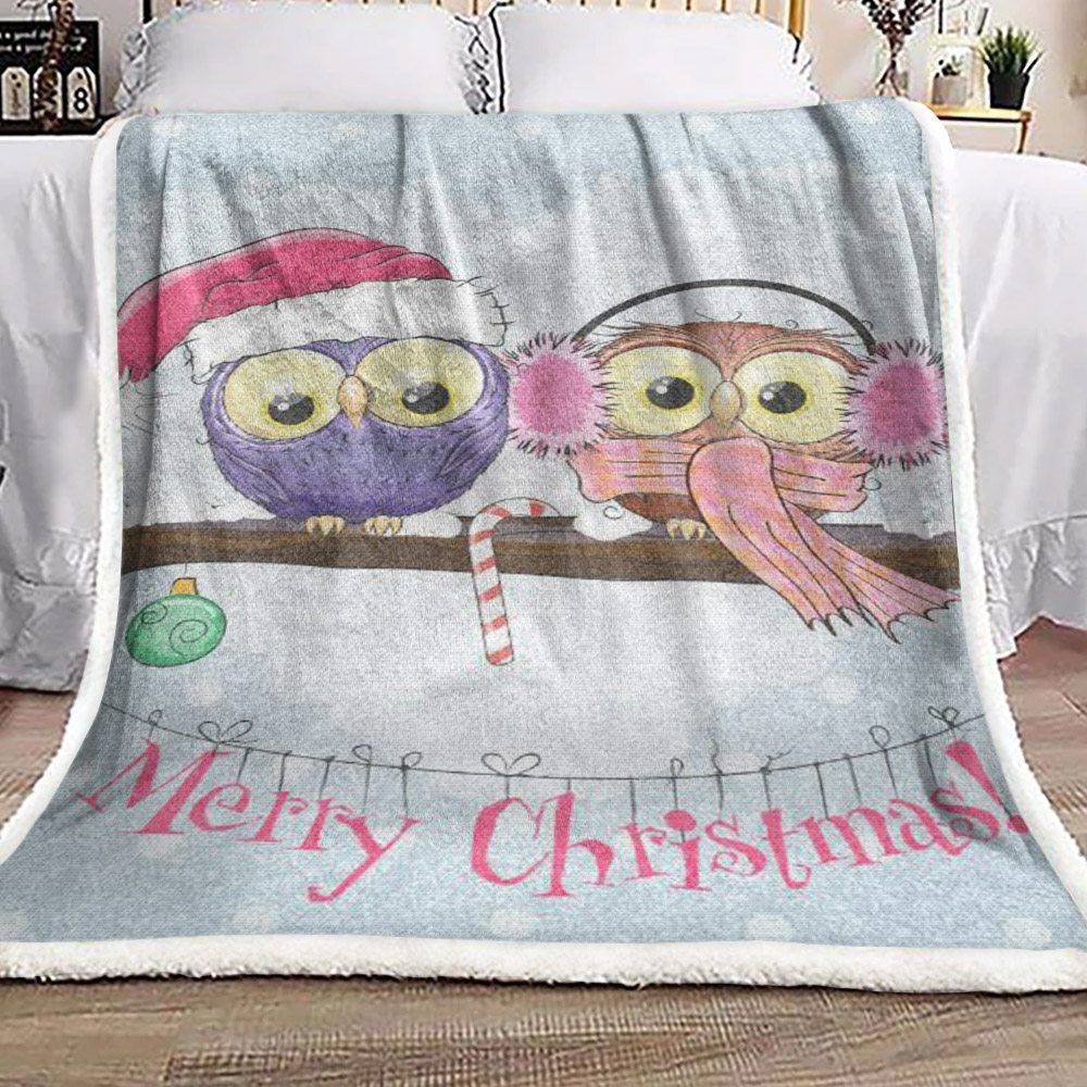 Christmas Sherpa Fleece Blanket