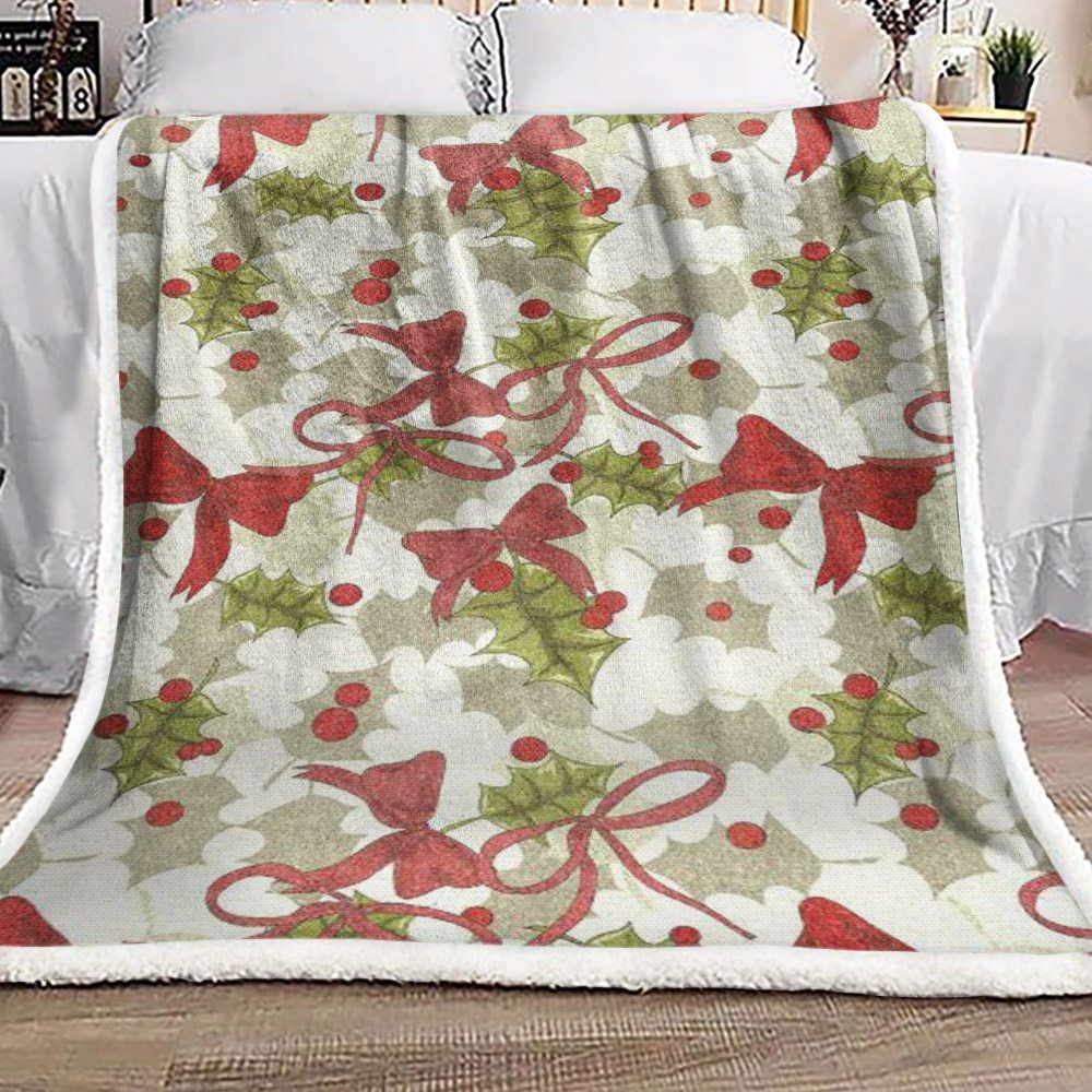 Christmas Sherpa Fleece Blanket