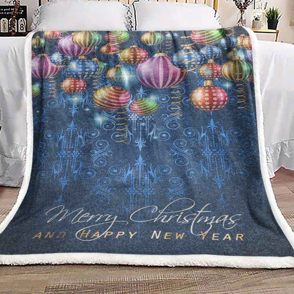 Christmas Sherpa Fleece Blanket