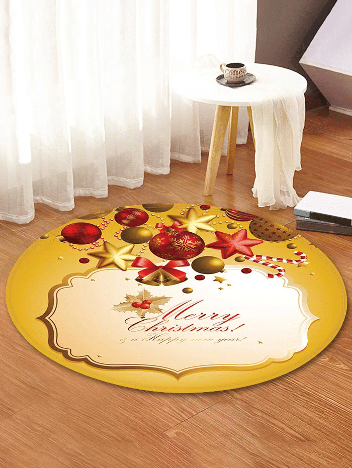 Christmas Round Carpet