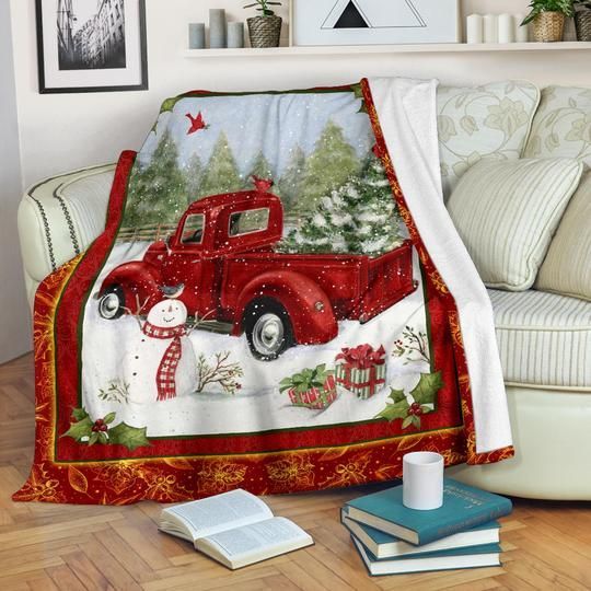 Christmas Sherpa Fleece Blanket