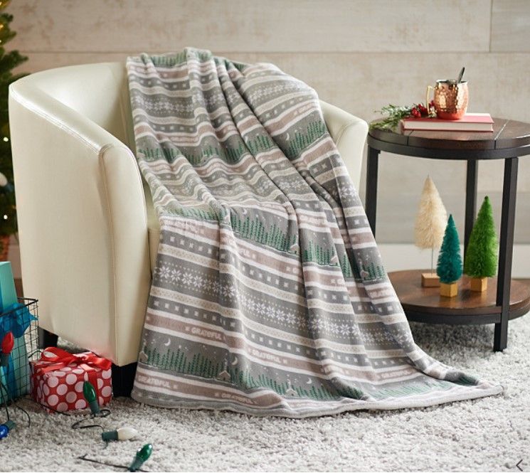 Christmas Sherpa Fleece Blanket