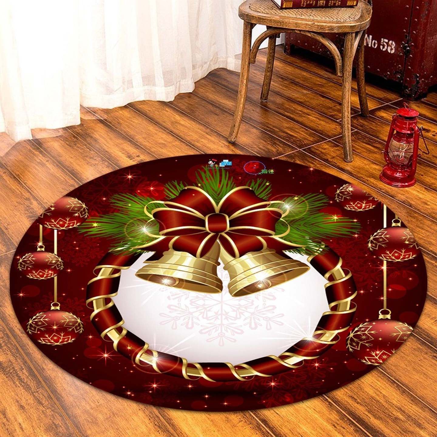 Christmas Round Carpet