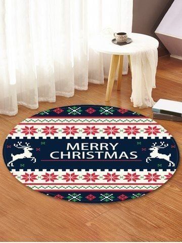 Christmas Round Carpet