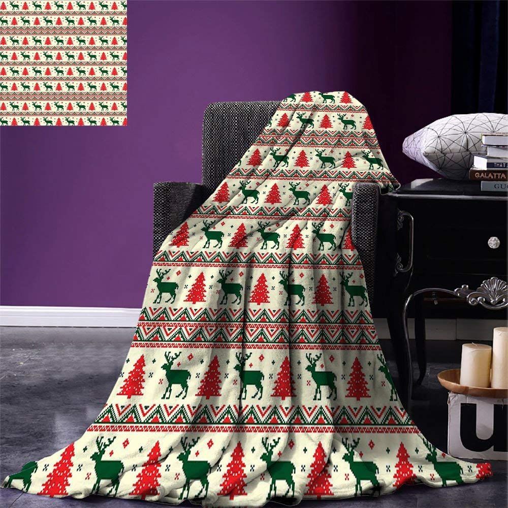 Christmas Sherpa Fleece Blanket