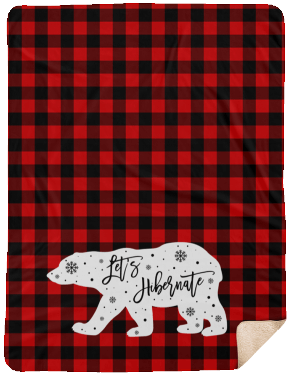 Christmas Sherpa Fleece Blanket