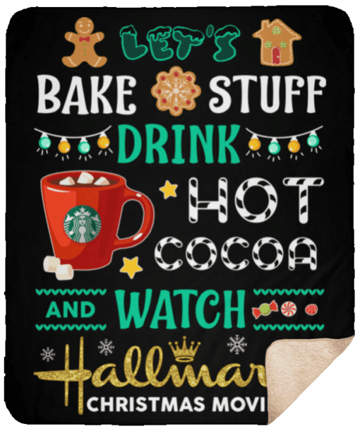 Christmas Sherpa Fleece Blanket