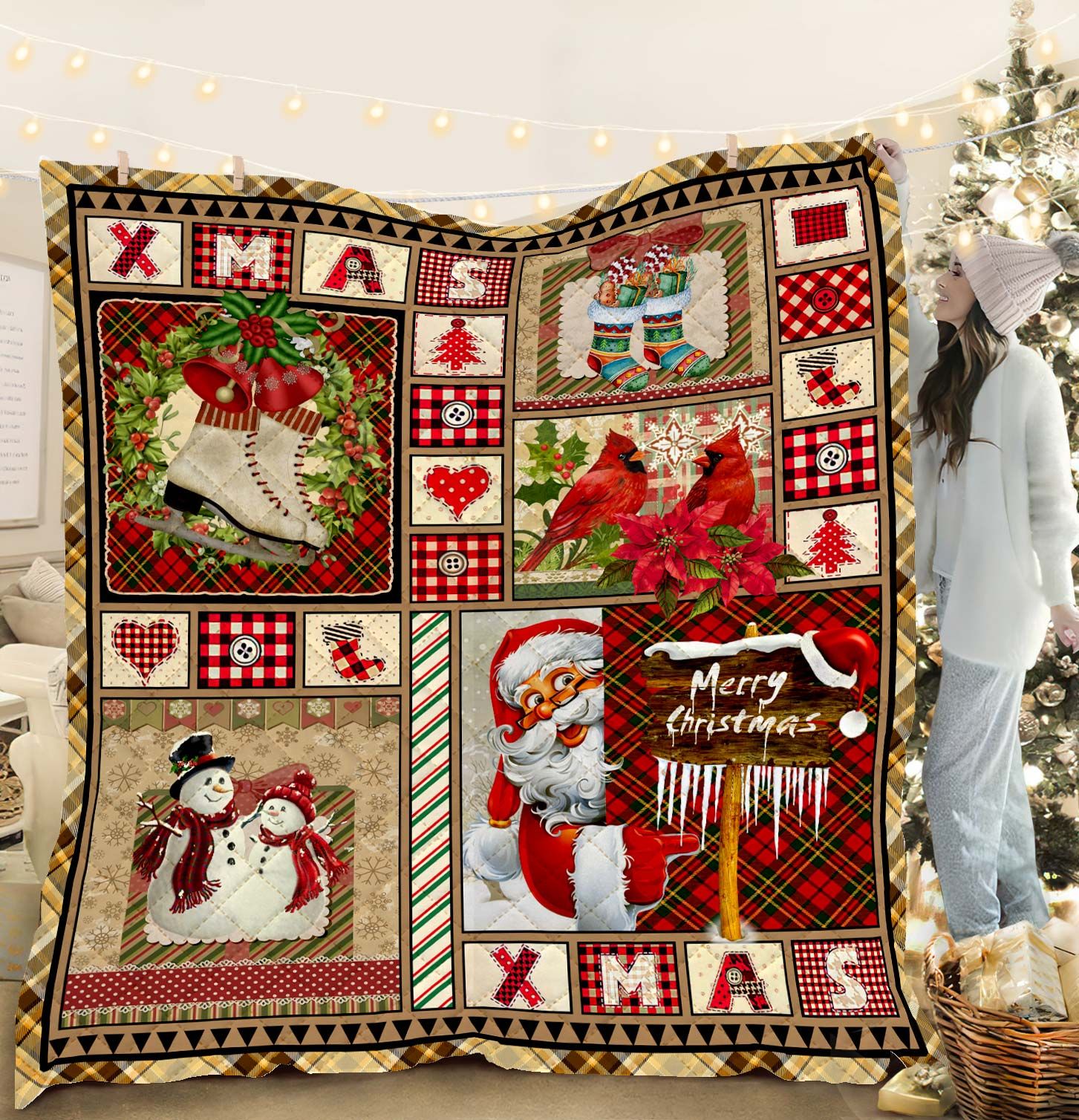 Christmas DAC161150 Quilt Blanket