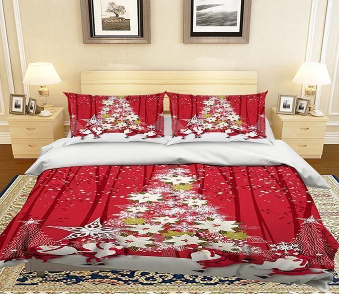 Christmas Decoration Bedding Set