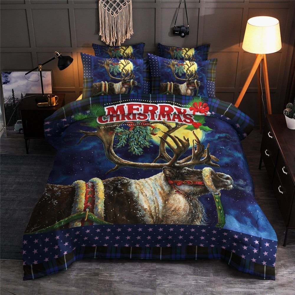 Christmas Deer Bedding Set