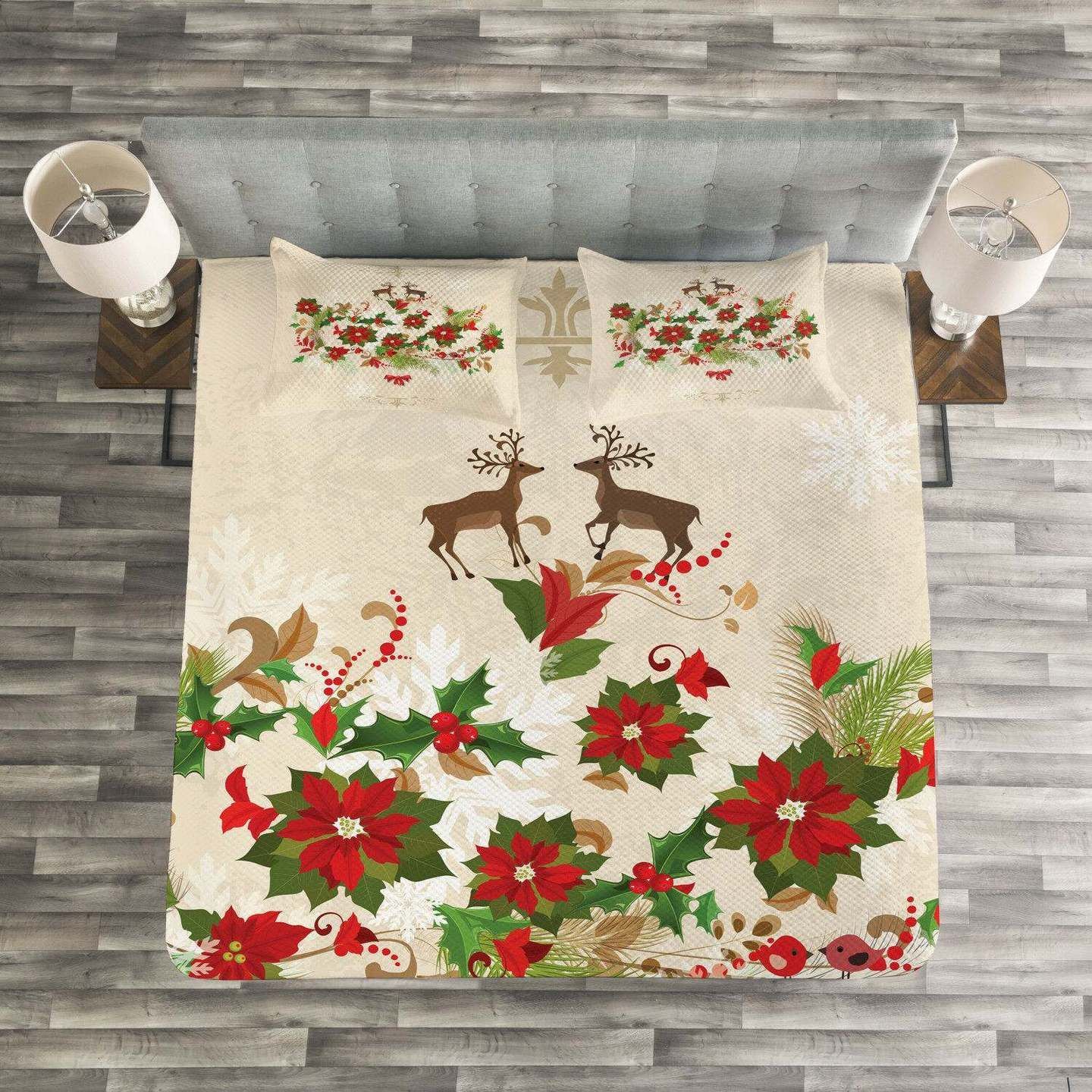 Christmas Deer Bedding Set