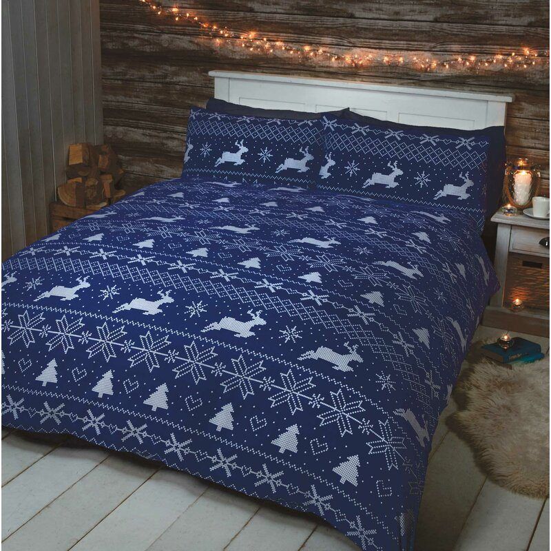 Christmas Deer Bedding Set