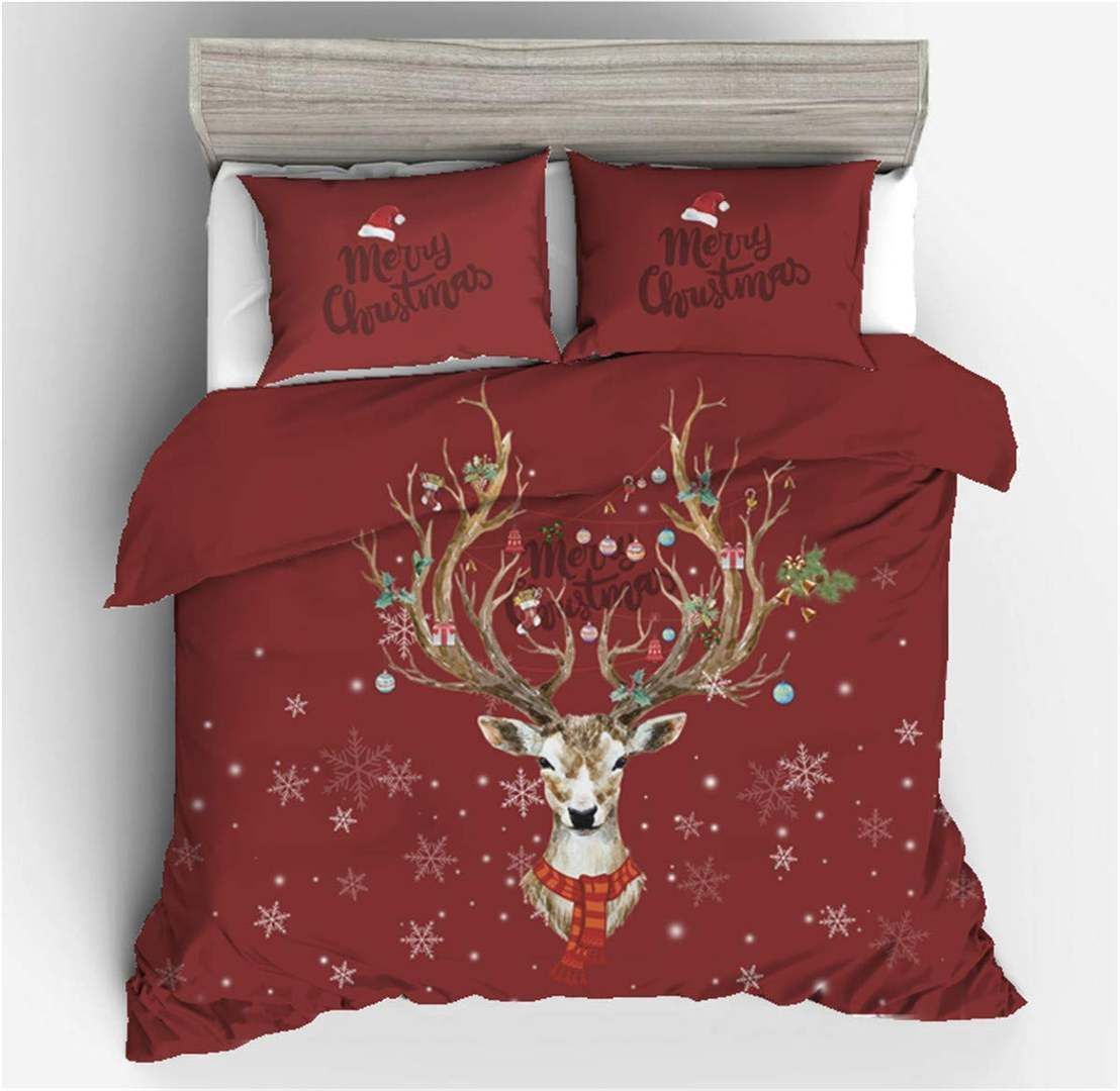 Christmas Deer Bedding Set