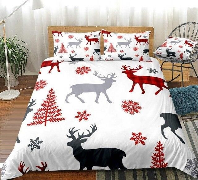 Christmas Deer Bedding Set