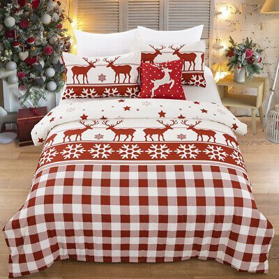 Christmas Deer Bedding Set