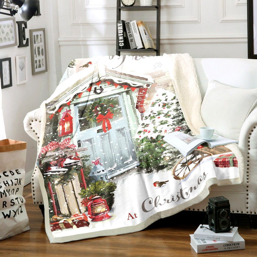 Christmas Sherpa Fleece